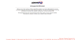 Desktop Screenshot of cs.loanspq.com